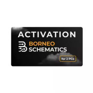 Borneo Schematics Hardware Tool Activation Code ( 12 Months 2 User ) Activation Code | Best Price IN India